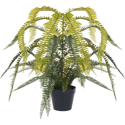 Beliani - Fern Leaf Artificial Plant - Green, 105 cm Beliani - Fern Leaf Artificial Plant - Green, 105 cm