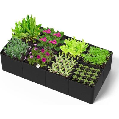 CCYKXA 180 90 30CM Plant Bags, Non-Woven Planting Bag Large Capacity Plant Bags Pots for Plants, Flowers, Strawberries, Breathable Planting Bag for CCYKXA 180 90 30CM Plant Bags, Non-Woven Planting Bag Large Capacity Plant Bags Pots for Plants, Flowers, Strawberries, Breathable Planting Bag for