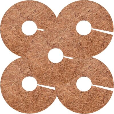 Memkey - Coir Mat Plants, 8 Pack Coir Mat Plant Protection Disc, Winter Protection for Home, Hotel, Garden (30 cm) Memkey - Coir Mat Plants, 8 Pack Coir Mat Plant Protection Disc, Winter Protection for Home, Hotel, Garden (30 cm)