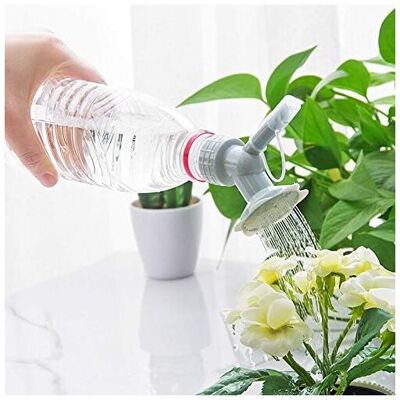 Csparkv - 10cm Bottle Cap Sprinkler Nozzle 2 in 1 Head Plastic Watering Bottle Can Spout for Bottle Flower Plant Watering Cans Shower Head Garden Csparkv - 10cm Bottle Cap Sprinkler Nozzle 2 in 1 Head Plastic Watering Bottle Can Spout for Bottle Flower Plant Watering Cans Shower Head Garden