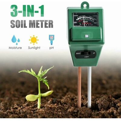 HOOPZI Digital pH Soil Tester, -in pH Sunlight Humidity Sensor Probe Meter Soil ph Test Kits Test function for home and garden, plants, farm, indoor / HOOPZI Digital pH Soil Tester, -in pH Sunlight Humidity Sensor Probe Meter Soil ph Test Kits Test function for home and garden, plants, farm, indoor /