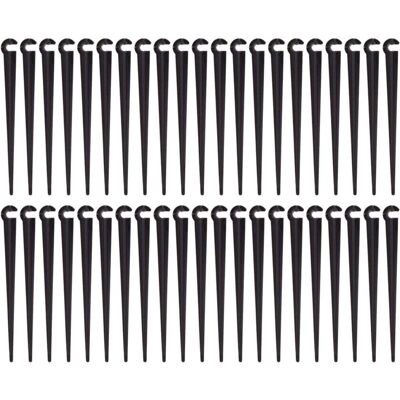 Memkey - Irrigation Hose Support Stakes, Support Pipe Stakes, Drip Irrigation Garden Tool Plastic 100pcs Memkey - Irrigation Hose Support Stakes, Support Pipe Stakes, Drip Irrigation Garden Tool Plastic 100pcs