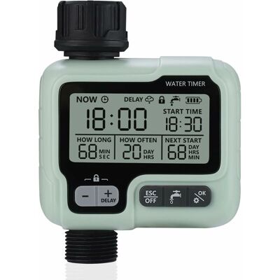 ZVD - Automatic irrigation timer programmer: drip irrigation for garden, farm, lawn, flowers (waterproof) ZVD - Automatic irrigation timer programmer: drip irrigation for garden, farm, lawn, flowers (waterproof)