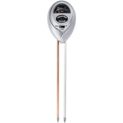 Héloise - Moisture Meter Soil Moisture Meter 268.86cm 3 in 1 Function Soil Tester Moisture Meter Moisture Monitor Light ph Detector with Probe Héloise - Moisture Meter Soil Moisture Meter 268.86cm 3 in 1 Function Soil Tester Moisture Meter Moisture Monitor Light ph Detector with Probe