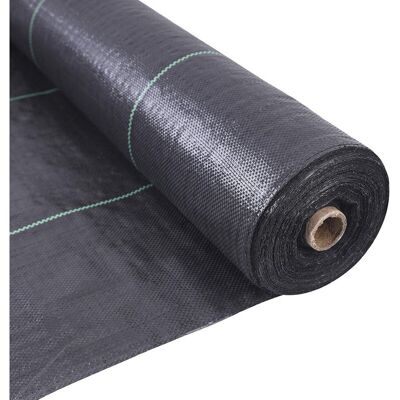 AULEDIO Mulch film 5 m × 1 m, 70 g/m² – Geotextile film, water-permeable, UV-resistant, weed-suppressing – Easy installation AULEDIO Mulch film 5 m × 1 m, 70 g/m² – Geotextile film, water-permeable, UV-resistant, weed-suppressing – Easy installation