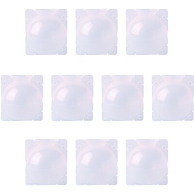 ODIPIE Pack of 10 reusable, high-pressure, clear plastic plant root propagation balls for indoor and outdoor plants, L ODIPIE Pack of 10 reusable, high-pressure, clear plastic plant root propagation balls for indoor and outdoor plants, L