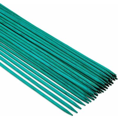 Soleil - 50pcs 38cm Plant Supports Green Plant Sticks Bamboo Flower Sticks Bamboo Sticks for Climbing Plants Plant Supports, Approx. ø 5mm Soleil - 50pcs 38cm Plant Supports Green Plant Sticks Bamboo Flower Sticks Bamboo Sticks for Climbing Plants Plant Supports, Approx. ø 5mm