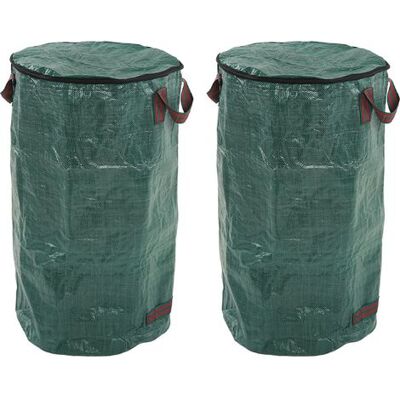 OEM 2 Green 272l Garden Bags For Plant Waste With Reinforced Handles, Weatherproof, 67x76cm OEM 2 Green 272l Garden Bags For Plant Waste With Reinforced Handles, Weatherproof, 67x76cm
