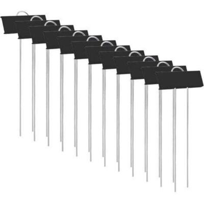 TOOLIVE Plant Labels, Plant Label Markers, 12 Pack Garden Labels Metal Durable Rustproof Labels Vegetable Garden Markers for Flowers Vegetables Seeds Garden TOOLIVE Plant Labels, Plant Label Markers, 12 Pack Garden Labels Metal Durable Rustproof Labels Vegetable Garden Markers for Flowers Vegetables Seeds Garden