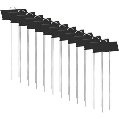 SNQ Plant Labels, Plant Markers, 12 Pcs Durable Metal Garden Labels, Rustproof Vegetable Garden Labels, Markers for Flowers, Vegetables, Seeds, Garden SNQ Plant Labels, Plant Markers, 12 Pcs Durable Metal Garden Labels, Rustproof Vegetable Garden Labels, Markers for Flowers, Vegetables, Seeds, Garden