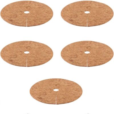 TORMATOR Plant protection - Plant covers - Natural insulation against frost and temperature fluctuations - Pack of 5 - For flower pots, shrubs and young trees TORMATOR Plant protection - Plant covers - Natural insulation against frost and temperature fluctuations - Pack of 5 - For flower pots, shrubs and young trees