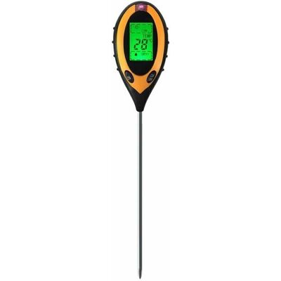 Odipie - Professional Soil ph Meter, 4-in-1 lcd Display, Temperature, Humidity, Solar ph Garden Sunlight Tester for Gardening with Backlight, 1 Pack Odipie - Professional Soil ph Meter, 4-in-1 lcd Display, Temperature, Humidity, Solar ph Garden Sunlight Tester for Gardening with Backlight, 1 Pack