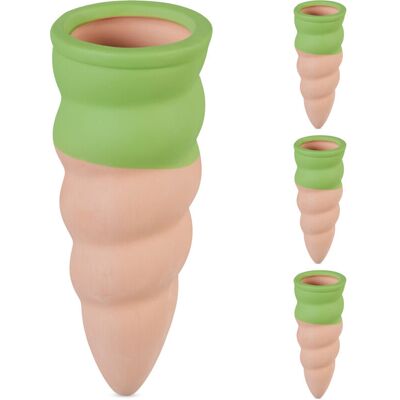 Relaxdays Watering Cones - Permeable Clay for Automatic Plant Irrigation Relaxdays Watering Cones - Permeable Clay for Automatic Plant Irrigation