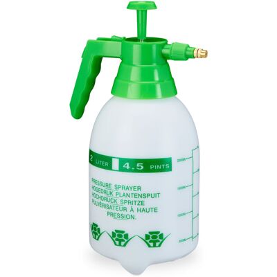 Relaxdays 10 Pressure Sprayers - Adjustable Brass Nozzle - Garden & Indoor Use Relaxdays 10 Pressure Sprayers - Adjustable Brass Nozzle - Garden & Indoor Use