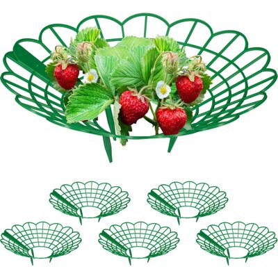 Relaxdays Strawberry Support - Erdbeerreifer-Set (30 cm) - Garden Plant Support Relaxdays Strawberry Support - Erdbeerreifer-Set (30 cm) - Garden Plant Support