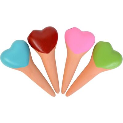 WOIYIC Set of 4 drip emitters for garden, greenhouse, automatic watering, flower watering cones, balcony plants, planter WOIYIC Set of 4 drip emitters for garden, greenhouse, automatic watering, flower watering cones, balcony plants, planter