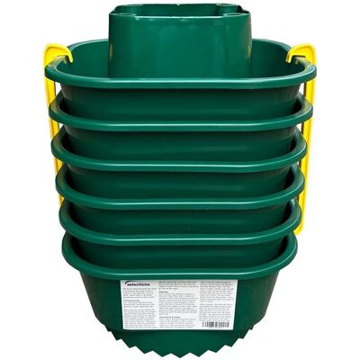 SELECTIONS Tomato & Vegetable Growbag Pots (Set of 6) SELECTIONS Tomato & Vegetable Growbag Pots (Set of 6)