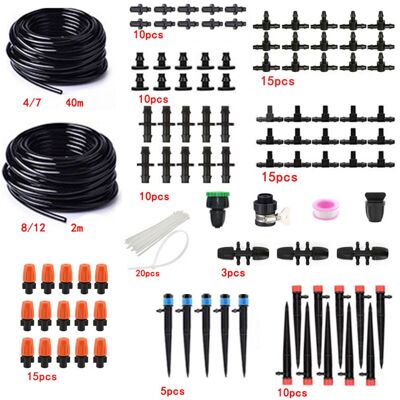 COOCHEER Drip Irrigation Double Hose Mixed Set Gardening Home Balcony Pond Watering Flowers DIY Irrigation/Double Hose 2m + 40m Mist Orange Yongquan 8 Holes COOCHEER Drip Irrigation Double Hose Mixed Set Gardening Home Balcony Pond Watering Flowers DIY Irrigation/Double Hose 2m + 40m Mist Orange Yongquan 8 Holes