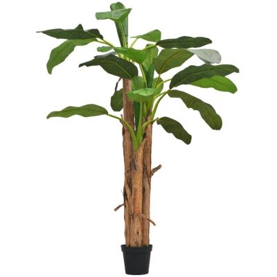 Artificial Banana Tree with Pot 250 cm Green vidaXL Artificial Banana Tree with Pot 250 cm Green vidaXL