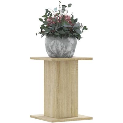 vidaXL Plant Stand 2 pcs Sonoma Oak 30x30x40 cm - Plant Stand vidaXL Plant Stand 2 pcs Sonoma Oak 30x30x40 cm - Plant Stand