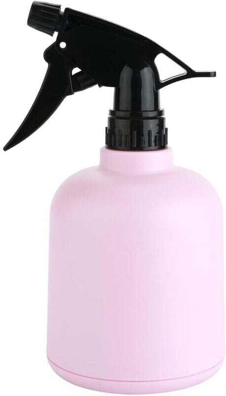 Ymyny - 600ml Fine Mist Spray Bottle with Top Pump Trigger, Watering Can for Indoor Plants, Water Sprayer for Flower Plants, Herbs, Home Garden (Pink)