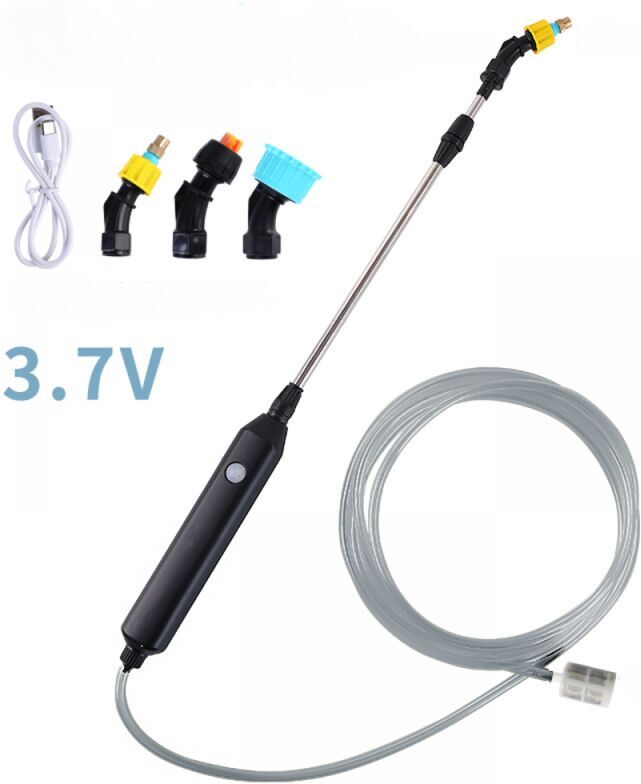Aiperq - Electric Plant Sprayer, Watering Spray Wand, Rechargeable Battery Operated Handheld Garden Sprayer with 3 Nozzles and 3M Hose,