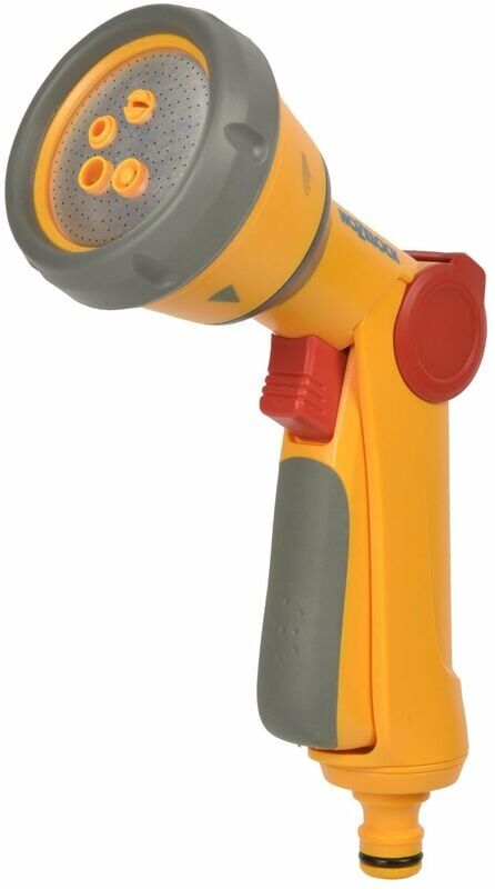 Hozelock - Multispray Multi Spray Hose Gun Sprayer 2679 5 Spray Pattern Metal Rose