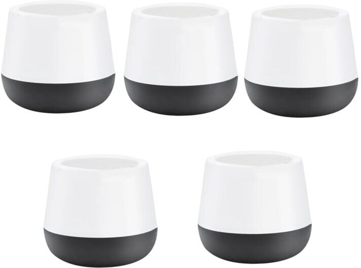 TLILY Pots - 3 Inch Self Watering Plant Pot Cactus Planter with Drainage, Mini for All House Plants 6pcs