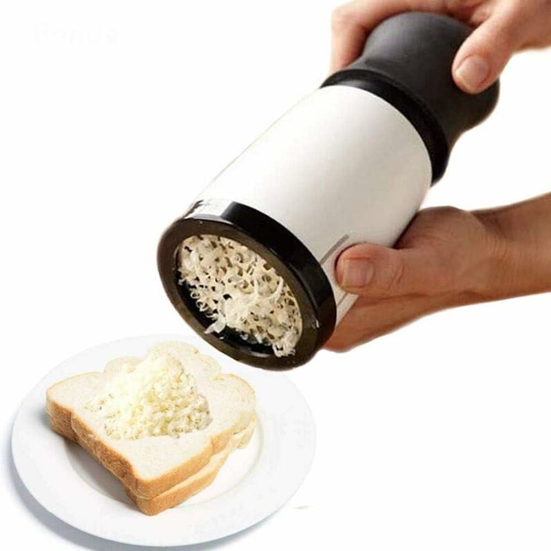 Kitchen Tools Cheese Grater, Handheld Cheese Mill, Heavy Duty Cheese Cutter for Table Meals Denuotop