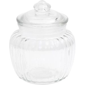 Storage Jars 4 pcs 500 ml Glass Vidaxl Transparent
