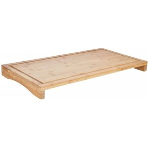 2-in-1 Cutting Board 54x28x4.5 cm Bamboo HI Brown