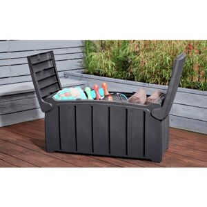 VISS 300 Litre Plastic Storage Garden Box