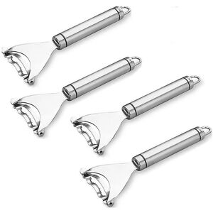 Woosien - 4 Pcs Stainless Steel Corn Cutter Peeler Corn Stripper Cob Stripper Tool Corn Thresher for Kitchen