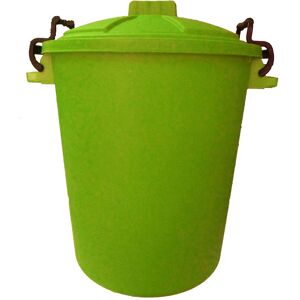 VISS 50 Litre Green Plastic Outdoor Bin