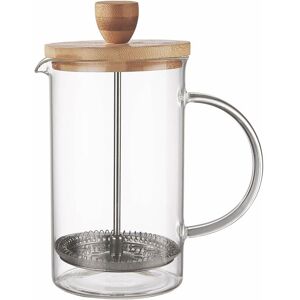 BUTLERSHOME-NI Black beauty coffee press bamboo 600 ml