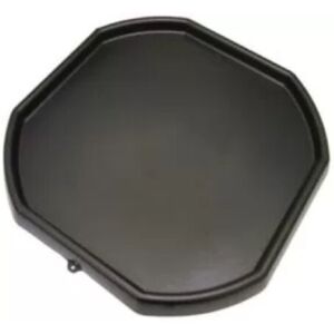 VISS Black mixing tray - water sand pit for children - builders concrete - large tray