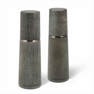 Cole & Mason Cole&mason - Precision+ Marlow Beech Grey 185mm Salt & Pepper Mill Gift Set