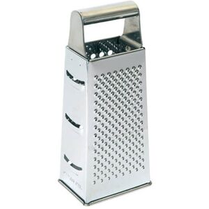 Dexam - Box Grater Four Sided 21cm Stainless Steel