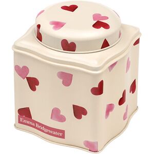 Emma Bridgewater - Pink Hearts Dome Lid Wavy Caddy