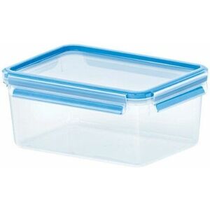 Tefal Moulinex Seb Menage - emsa clip & close Rectangular Box 2.3L Blue,Transparent 1pc(s)