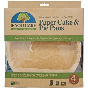 If You Care Unbleached Paper Cake/Pie Pans