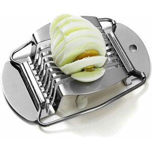 Egg Slicer Cutter, Egg Knife, Stainless Steel, Egg Cutter Kitchen Egg Fruit Tool, Stainless Steel Egg Slicer Wedges (1) - Langray