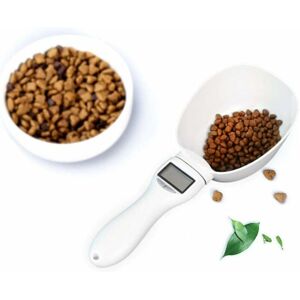 Langray - Lunch Boxes 800G / 0.1G Pet Food Water Measuring Spoon Cup with led Display Kitchen Scale Scoop Portable Removable Feeding Supplies