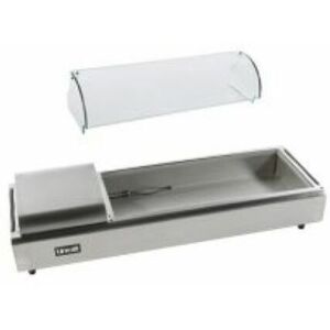 Food Display Bar Back Service Curved Glass BSG5 - Lincat