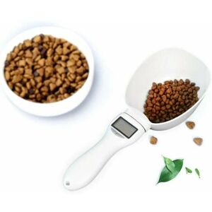 Hoopzi - Lunch Boxes 800G / 0.1G Pet Food Water Measuring Spoon Cup with led Display Kitchen Scale Scoop Portable Removable Feeding Supplies