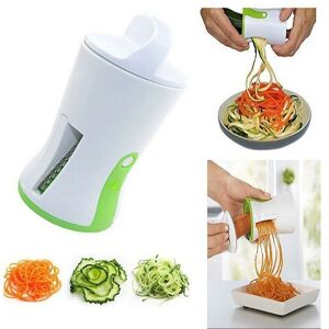 WOOSIEN Pc Spiral Funnel Vegetable Grater Abs Stainless Steel Carrot Cucumber Slicer Chopper Vegetable Sp