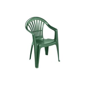 VISS Plastic Low Back Chair – Green