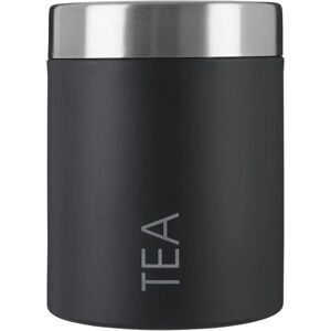 Premier Housewares Black Enamel Tea Canister