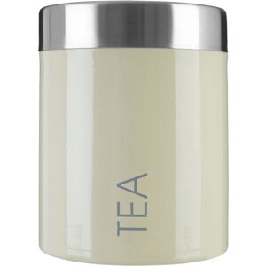 Premier Housewares - Cream Enamel Tea Canister