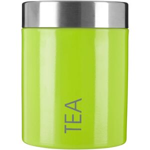 Premier Housewares - Lime Green Enamel Tea Canister